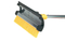 telescopic extendable snow removal car ice scraper with brush