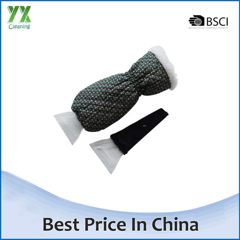 BSCI Factory High Quality Cotton Ice Scraper Glove