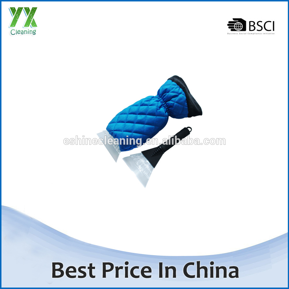 New style Promotional Car Ice Scrapper with gloves