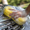 Factory directly washing sponge pads soft microfiber car wax applicator pad