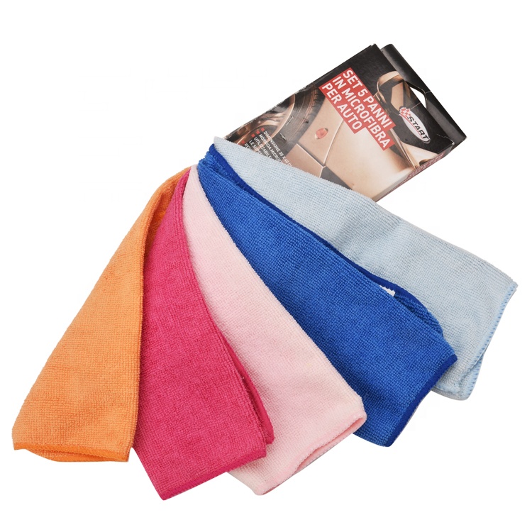 Competitive price absorbing microfiber polyester polyamide fabric cloth 30x30 microfiber cleaning cloth cars