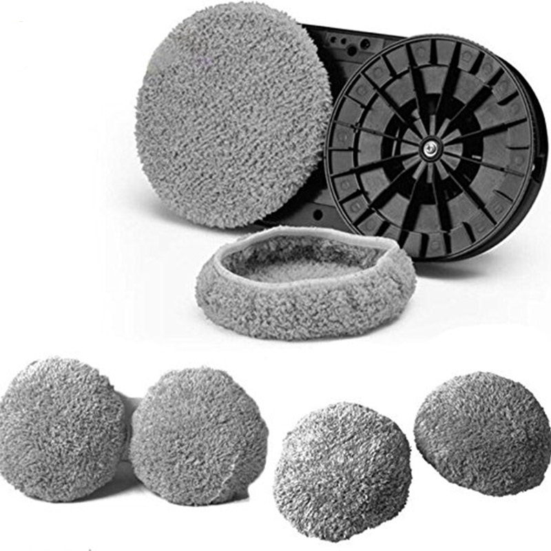 Ultra-fine Microfiber Bonnet for Window Cleaning Robot