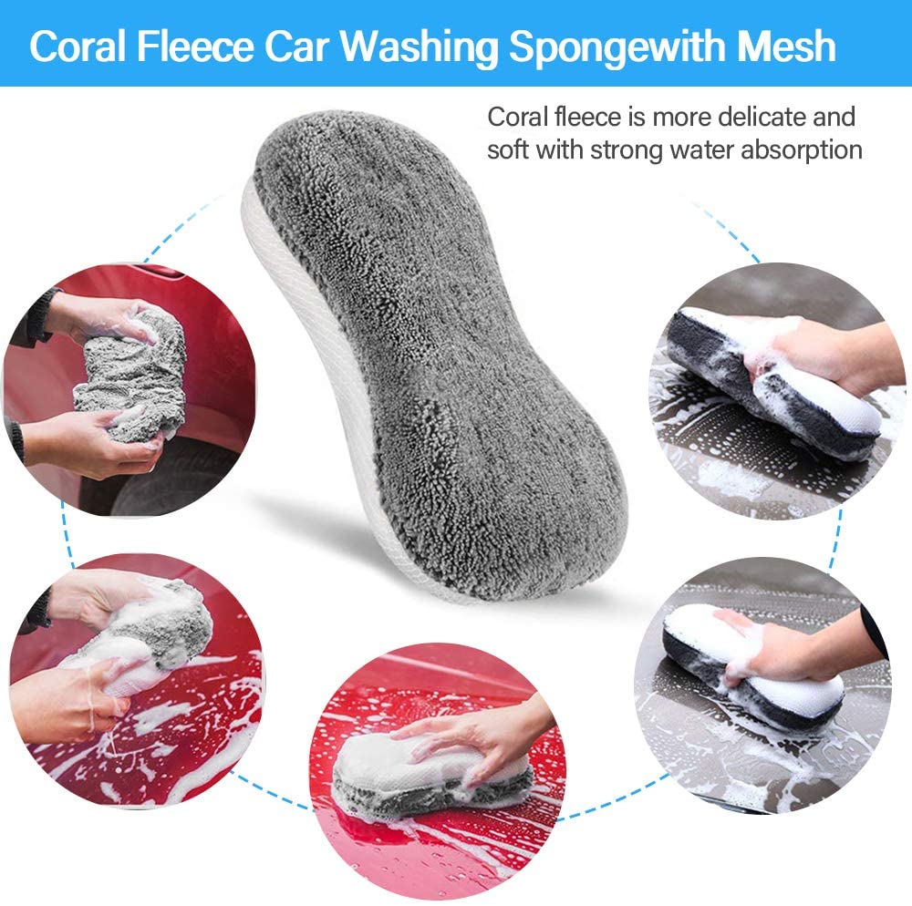 Car Cleaning Tools 9 Pcs car wash kit car cleaning kit