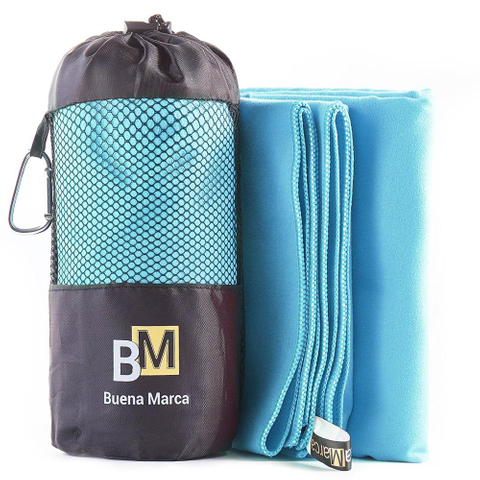 toalla de playera microfiber travel pocket beach towel