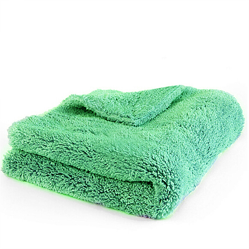 Edgeless microfiber custom gym towel for car cleaning