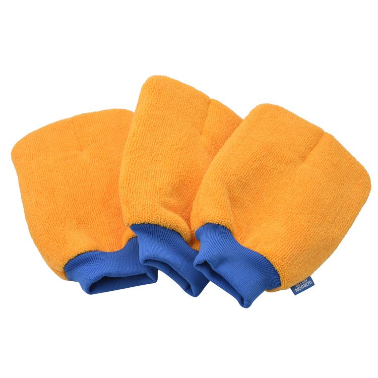 Custom microfiber Multipurpose glove Wholesale Auto customized washing cleaning cloth car wash mitt