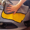 China Whosale 1200gsm Plush Car Buffing Polishing Towel Microfiber Cleaning Cloth