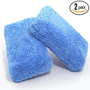 Long Pile Microfiber Wash Sponge For Cleaning And Detailing