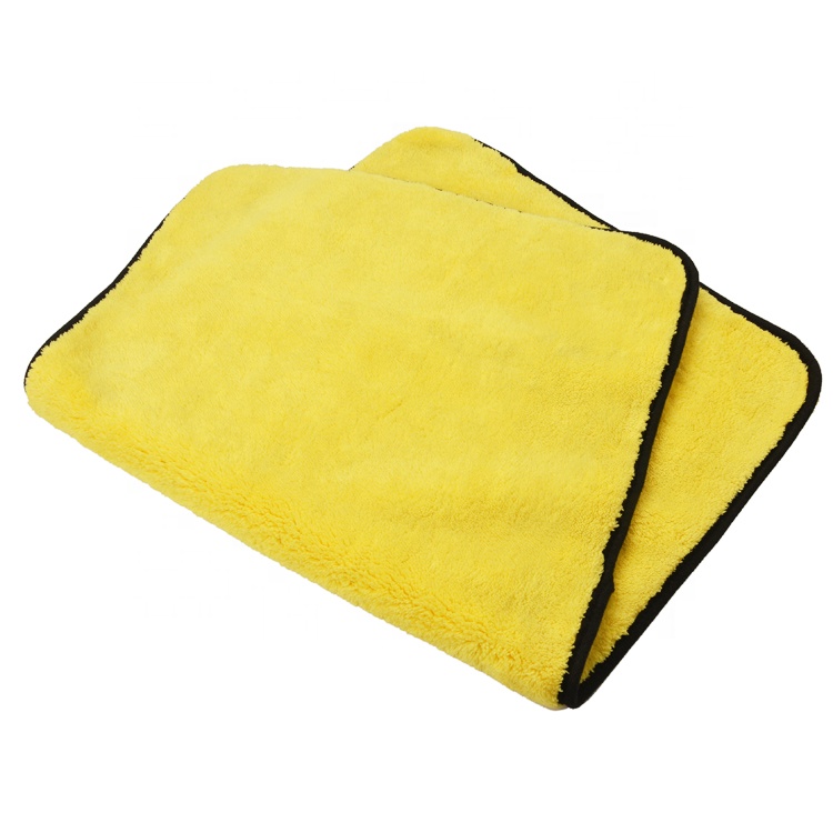Popular high absorbent density professional grade premium 80% polyester 20% polyamide microfiber towel car cleaning