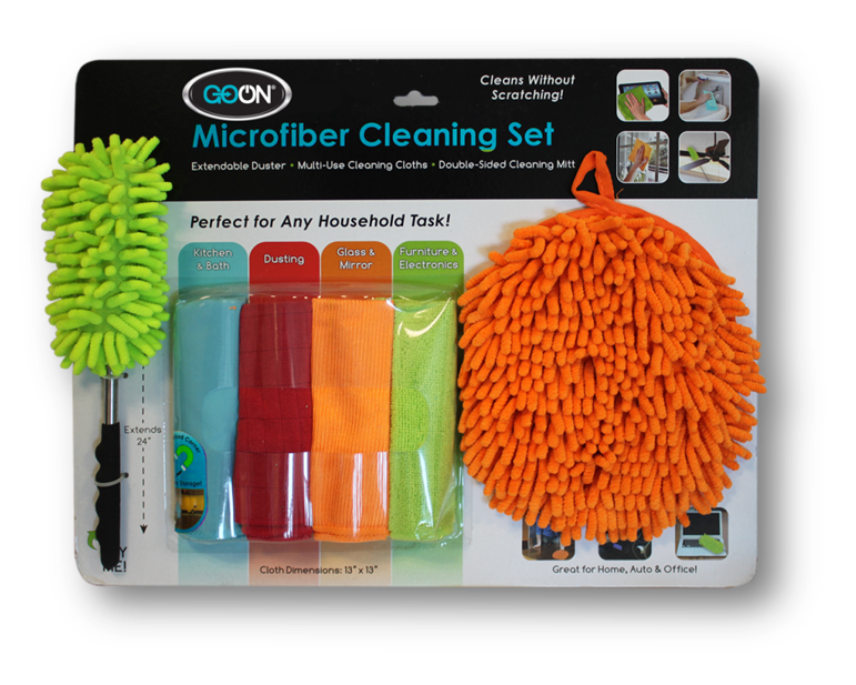 Popular Car Washing Dust Brush Chenille Mitt And Cloth Tool Kit