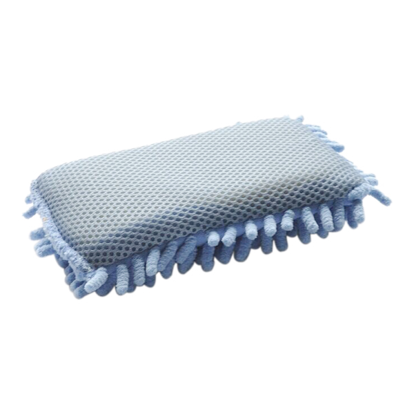 premium quality microfiber chenille auto esponja para noodle car wash sponge